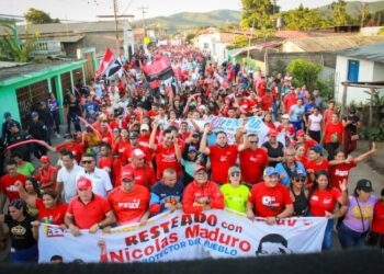 Más de 30 movilizaciones en respaldo a Maduro se han realizado en Sucre