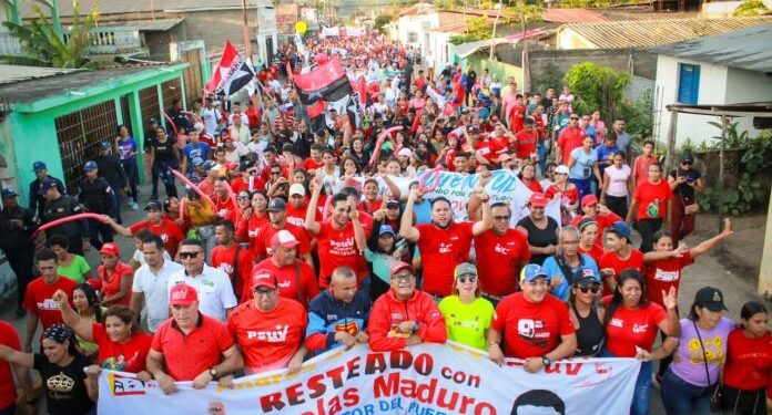 Más de 30 movilizaciones en respaldo a Maduro se han realizado en Sucre