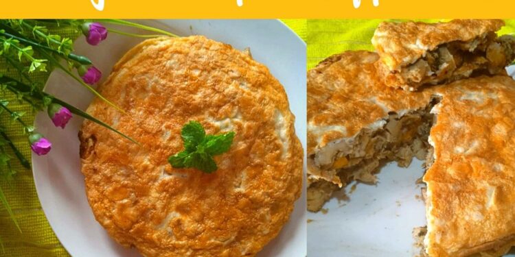 Receta de cuajado de pepitona con plátanos // Paso a paso