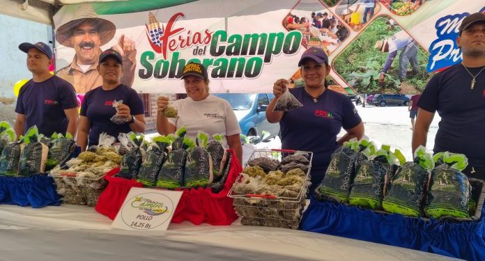 Feria de Campo Soberano distribuyó proteínas en Cumaná