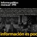 Informe político mensual – IPM