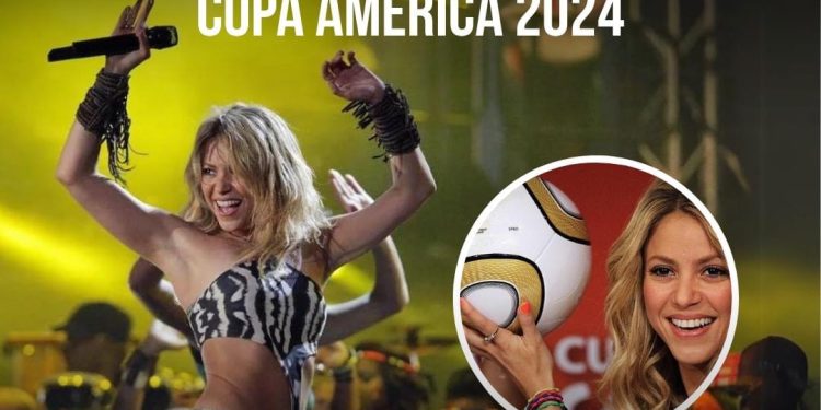 Shakira en la Copa América 2024