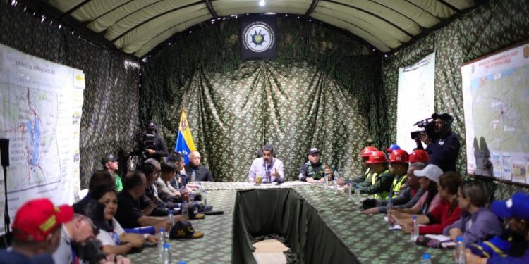 Maduro visitó Cumanacoa y anunció un proyecto especial de recuperación por las afectaciones del huracán Beryl