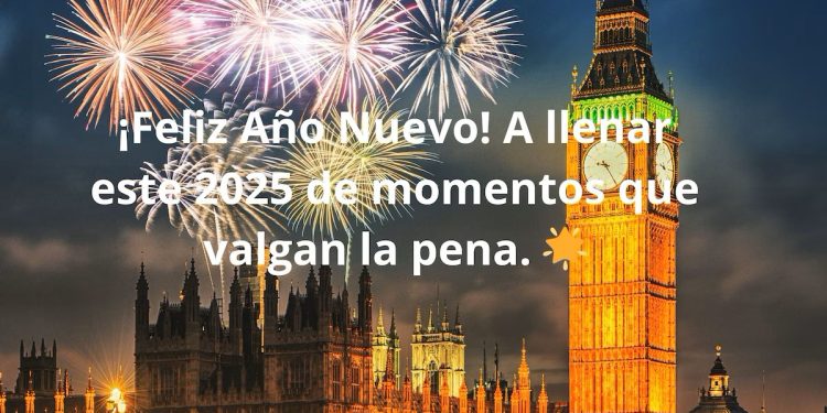 100 imágenes de ¡Feliz Año Nuevo 2025! – Tarjetas con mensajes y frases para tu WhatsApp
