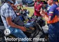 3.700 conductores de motos han sido sancionados con multas por infringir la ley